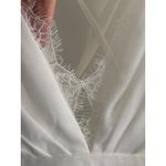 Maniju  White Tulle Maxi Bridal Style Dress Photo 3