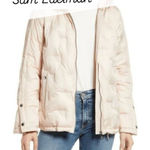 Sam Edelman Pink/Light Peach PRE-MOLD QUILTED SHORT JACKET Photo 0