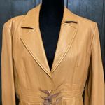 Brandon Thomas faux leather jacket size medium Photo 3