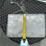 Chelsea28 silver crossbody shoulder clutch wallet bag Photo 6