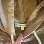 Madewell teddy bear sweatshirt with hood Photo 3