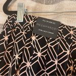 Meg & Margot Black And Pale Pink Pull‎ On Pants Size Medium Photo 5