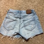 Aeropostale  Blue Jean Shorts Distressed High-Waisted Photo 1