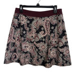 prAna Paisley Floral Pull On Jenna Skirt Size Small Athleisure Tennis Golf Photo 0