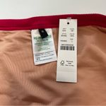 J.Crew  Ribbed Trim Hipster Full Coverage Bikini Bottom in Wild Hibiscus Size L Photo 3