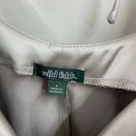 Wild Fable  women's metallic satin bell sleeve‎ bodycon square neck mini dress S Photo 3