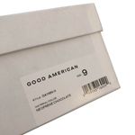 Good American High Kickstand Neoprene Boot Stiletto Pointed Chocolate Brown 9 Photo 6