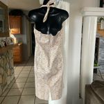 Jones New York Cream Halter Sundress Wedding Guest Photo 2