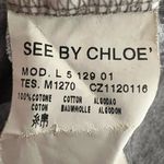 See By Chloe  Floral Cotton Pocket Shift Dress Photo 4