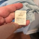 Mod Ref  Women's Light Blue Tencel Casual Short Sleeve Mini Dress Large‎ Pockets Photo 2