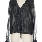 ANINE BING Ramon top silk black size L Photo 0