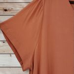 Madewell Side Button Easy Dress Sweet Dahlia NWT Photo 5