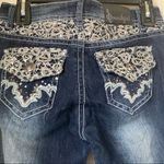 Soundgirl boot cut sz 9 dark blue jewel jeans Photo 12