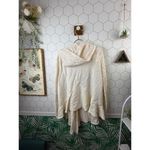 Free People  Women's Oversized Ivory Doily Cardigan Jacket  - Size - Small Photo 3