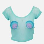 Iron fist  mermaid for life mesh top Photo 0