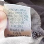 MONROW Women's Supersoft Fleece Mock Neck Slouchy Sweatshirt Black Size XS Gray Photo 4