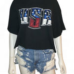 Gildan Gildian- USA Crop Top Photo 0