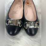 Kate Spade NEW phoebe flats size 8 1/2 women’s designer shoes gold buckle Photo 2