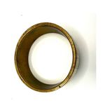 Brass mother of pearl vintage bangle bracelet Photo 5