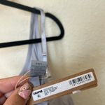 SKIMS  Swim‎ Scoop Neck One Piece Swimsuit Bodysuit  Chrome in GRAY Size L NWT Photo 3