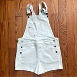 frame denim Frame Le Garcon Romper Overalls White Denim Shorts Women’s Size M $295 NWT Photo 14