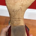 Giuseppe Zanotti  Buckle Burgundy Red Patent Leather Mule size 6.5 Photo 6