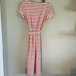 Hallie Jersey Dress Boden. WITH POCKETS!! Red and white striped. Woman size 6R Photo 3