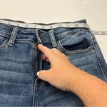 Judy Blue  Boyfriend Fit Bleach Splash Blue Denim Jean Womens Size 5 / 27 Stretch Photo 8