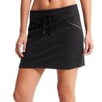 Athleta Size 4 Metro Athletic Skort Black Zipper Pockets Sporty Pickleball Photo 5