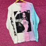 Aaliyah One in a Million Urban Pop Split-dye Long Sleeve M Photo 2