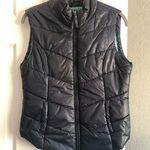 Banana Republic Puffer Vest Womens Size M Navy Blue Photo 0