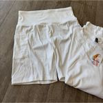 PRETTYGARDEN  White Tee and Shorts Set Photo 4