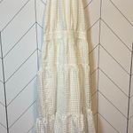 Adelyn Rae  Women’s XS White Checker Angel Check Seersucker Sleeveless Dress Chic Photo 9