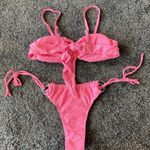 Boutique 2478 pink tie back cheeky bikini swimsuits Photo 3