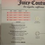 Juicy Couture Black Velvet Fleece Top & Legging Set large Photo 1
