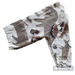 VTG Jennifer Reed Sweater Medium Elephant Boar African Safari Primitive… Tan Size undefined Photo 8