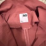 SO  Women's Rose Blazer Jacket Photo 1