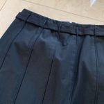 Burberry Eracle Sz 38 Pleated Skirt with Belt-Like Photo 1