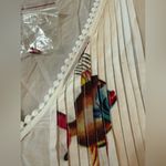 Soft Surroundings  Beach Cover Up Blouse Seychelles Beaded Tunic Top Fish Coral Photo 3