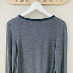 Wildfox  Pullover Glitter Heart Sweater Black/White Sz Small Photo 9