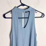 Lulus Groove Thing Light Blue Halter Neck Sleeveless Mini dress size M Size M Photo 3