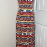 Anthropologie  Deletta Empire Waist Multicolored Multiprint Maxi Dress Size XS Photo 0