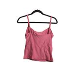 ANDIE NWT Longline Tank Punch Melon Spaghetti Straps Scoop Neck Top Bikini Small Photo 1