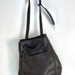 Coach  Sonoma Drawstring Natural Grain Chocolate Brown Leather Bag Photo 0