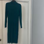 PrettyGuide Turtleneck Sweater Dress Long Sleeve Ribbed Knit Stretch Body Photo 2