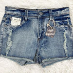 Vanilla Star Jeans Vanilla Star Medium Wash High Waisted Jean Shorts Size 3 Photo 0