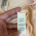 Free People  Light Pink Ribbed Long Sleeve Tunic Photo 10