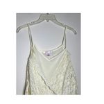 Vintage Nine & Company Babydoll Sheer Lace Long Sleeve Top With Inner Cami Sz M Size M Photo 3
