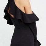 Free People  Sweet Talk Black Off The Shoulder Mini Dress S Photo 1