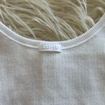 SKIMS Cotton Rib Tank Snow Size Small Photo 6